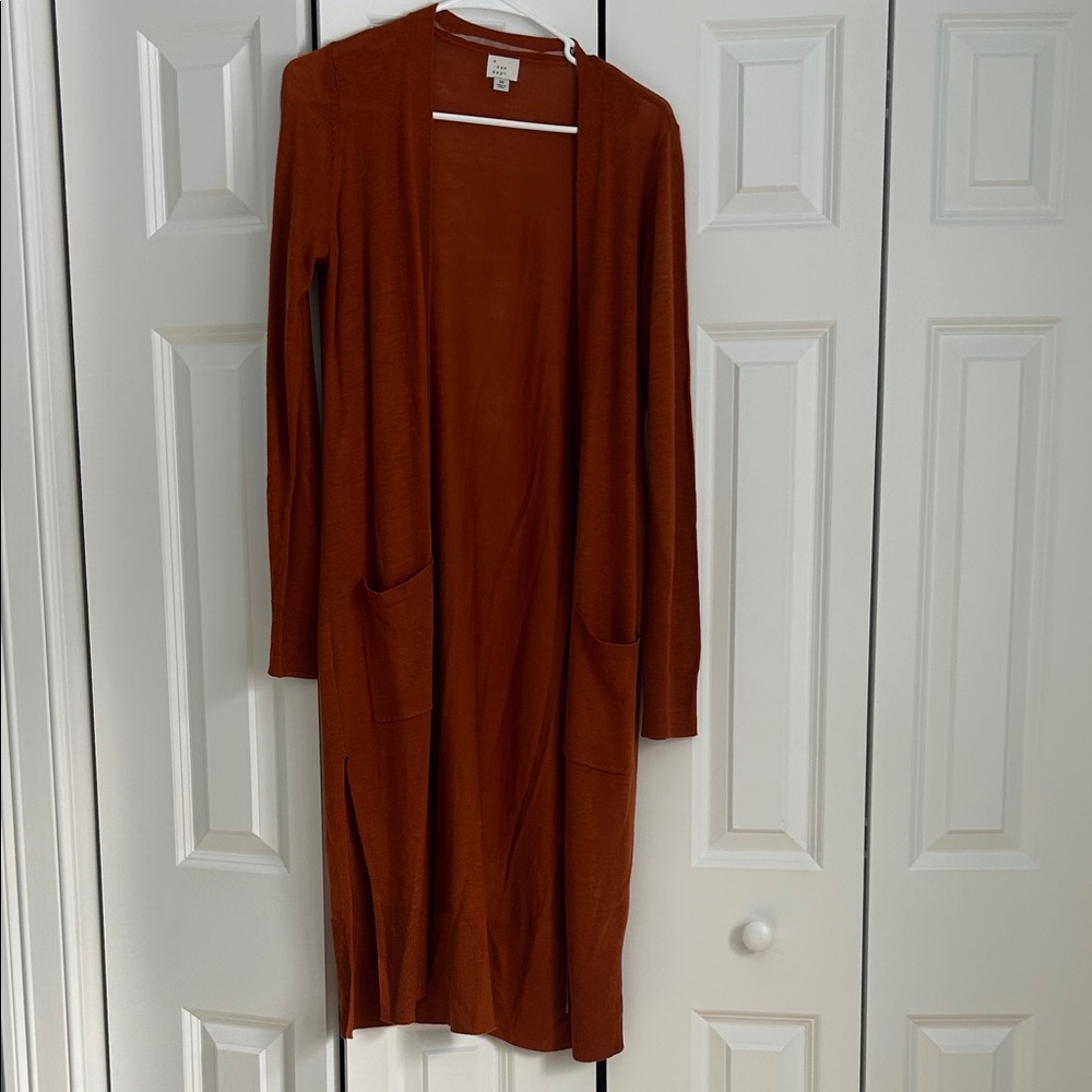 a new day Terracotta Cardigan